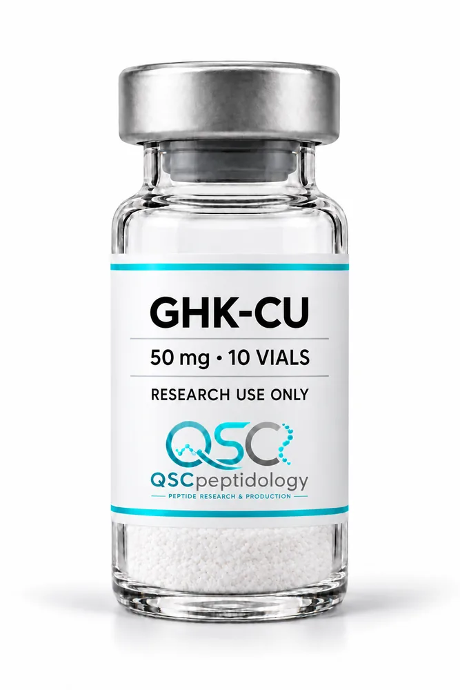 GHK-Cu 50mg (Confezione da 10 fiale) QSC Peptidology