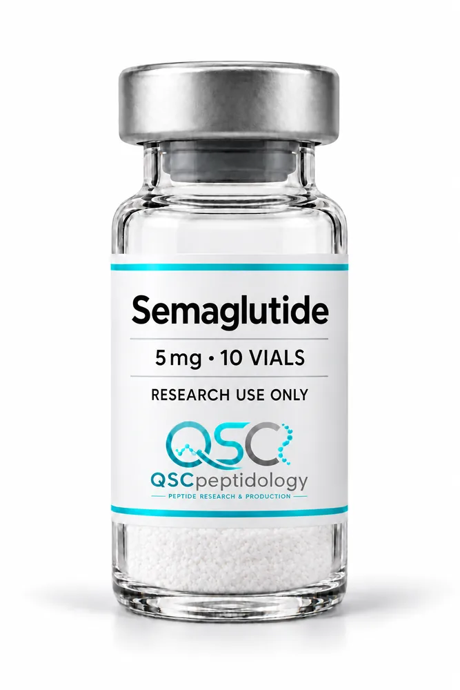 Semaglutide 5mg (Confezione da 10 fiale) QSC Peptidology